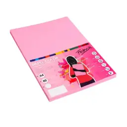 Papel A4 80g 100 Hojas Color Rosa
