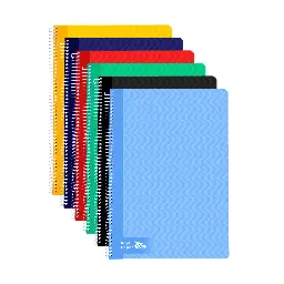 Bloc Espiral A5 Tapa Dura 80 Hojas 70 Gramos Horizontal Raylu