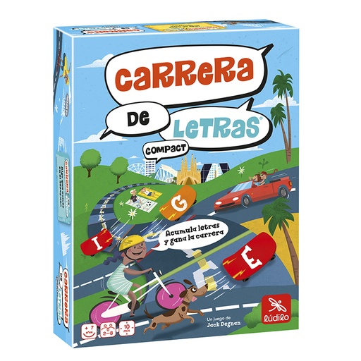 [710434] JUEGO DE MESA LUDILO CARRERA DE LETRAS COMPACT 