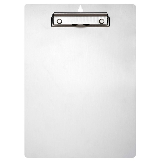 [040411] PLACA ALUMINIO CON PINZA MAKRO