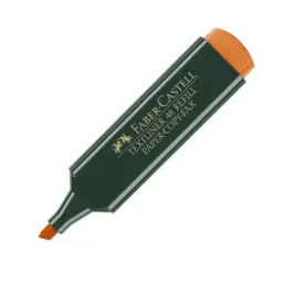Marcador Fluorescente Faber-Castell 48-07 Naranja