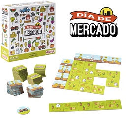 Juego Familiar De Observación Ludilo Día De Mercado