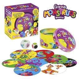 Juego De Mesa Ludilo Grabolo Monstruos Reverso