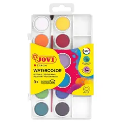 Acuarela Jovi 12 Pastillas 22 Mm