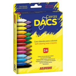 Ceras Dacs Estuche 24 Colores