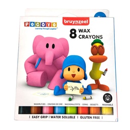 Ceras Bruynzeel Pocoyo Estuche 8 Colores