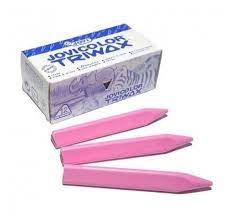 [650241] CERAS JOVI JOVICOLOR TRIWAX ROSA CAJA 12 