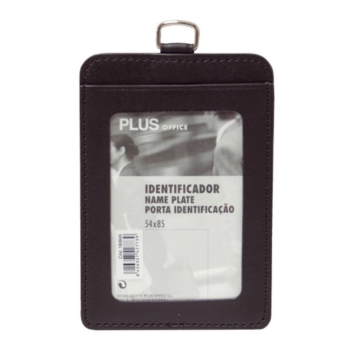 [180845] PORTACARNET PLUS VERTICAL 54X85 MARRON