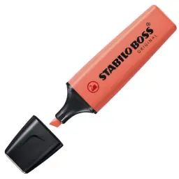 Marcador Fluorescente Stabilo Boss 70 Coral Meloso