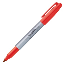 Rotulador Sharpie Marcador Permanente Rojo Punta Fina