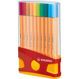 Rotulador Stabilo Point 88 Colorparade Estuche 20 Rotuladores