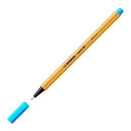 Rotulador Stabilo Point 88 Azul Neon