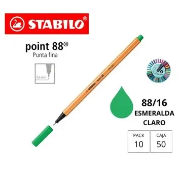[118680] ROTULADOR STABILO POINT 88 ESMERALDA 