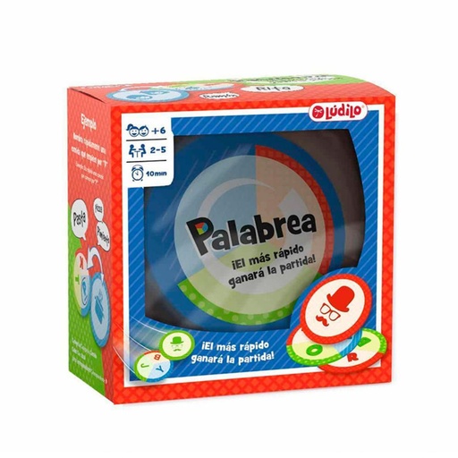 [710415] JUEGO DE CARTAS LUDILO PALABREA 
