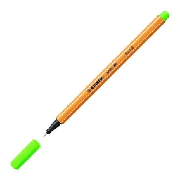 Rotulador Stabilo Point 88 Verde Neon