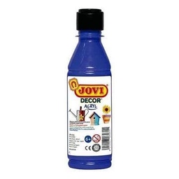 Pintura Acrilica Jovi 250ml Azul Oscuro