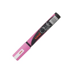 Rotulador Uni Chalk Tiza Líquida Rosa