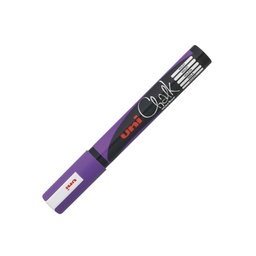 Rotulador Uni Chalk Tiza Líquida Violeta