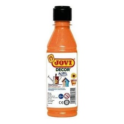 Pintura Acrilica Jovi 250ml Naranja