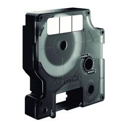 Cinta Dymo D1 24mm×7 M  Blanco/Transparente
