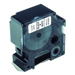 Cinta Dymo D1 24mm×7 M Negro/Blanco