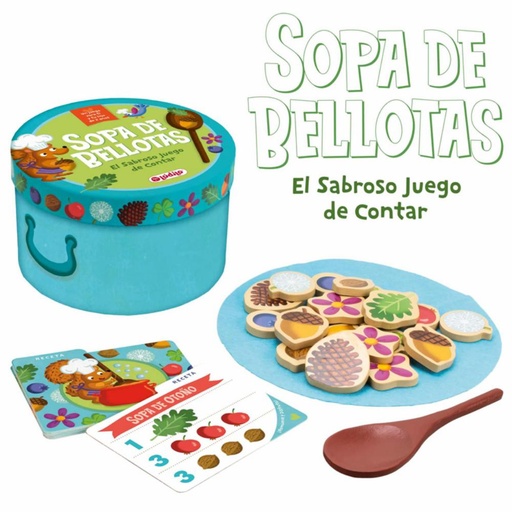 [710425] JUEGO EDUCATIVO LUDILO SOPA DE BELLOTAS