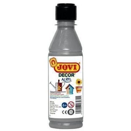 Pintura Acrilica Jovi 250ml Plata