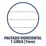 Cuaderno A4 Espiral 48hj . Horizontal-Xxi
