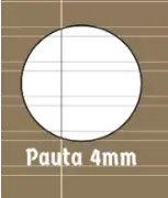 Cuaderno A5 Espiral 48hj Pauta 4mm-Xxi