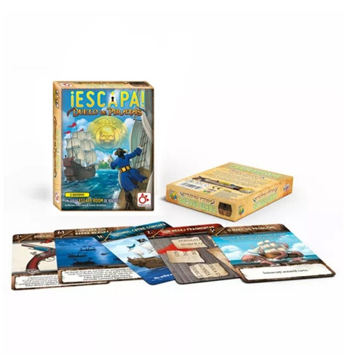 [710468] JUEGO DE CARTAS MERCURIO ESCAPA: DUELO DE PIRATAS