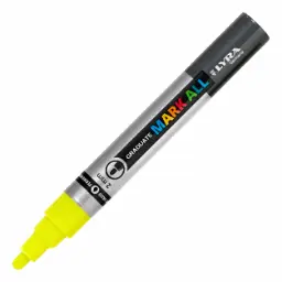 Rotulador Acrílico Lyra 2mm Amarillo Limon Graduate Mark All