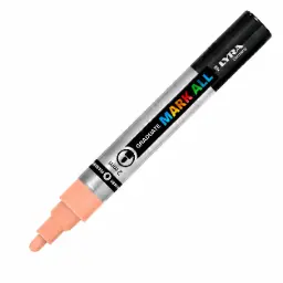 Rotulador Acrílico Lyra 2mm Rosa Durazno Graduate Mark All