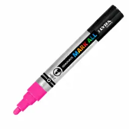 Rotulador Acrílico Lyra 2mm Rosa Graduate Mark All