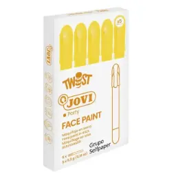 Barra De Maquillaje Twist Make-Up Amarillo Jovi