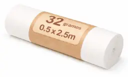 Crespon Sadipal 0,5x2m Blanco