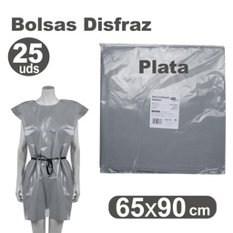 Bolsa De Disfraz Plata 60×90 Cm