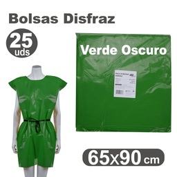 Bolsa De Disfraz Verde Oscuro 60×90 Cm