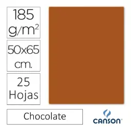 Cartulina Canson Iris 50×65cm Chocolate