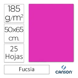 Cartulina Canson Iris 50×65cm Fucsia