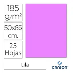 Cartulina Canson Iris 50×65cm Lila