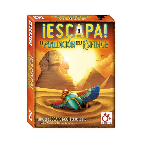 [710321] JUEGO DE MESA MERCURIO LA MALDICIÓN DE LA ESFINGE