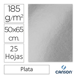 Cartulina Canson Iris 50×65cm Plata