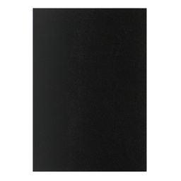 Cubierta A4 Negra Opaca 800micras Pp 50ud