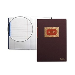 Libro Actas 215x315mm 100 Hojas Castellano Miquelrius