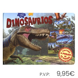 Libro Susaeta Puzzle Dinosaurios