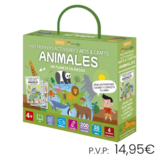 [670731] LIBRO+PUZZLE MANOLITO ANIMALES 