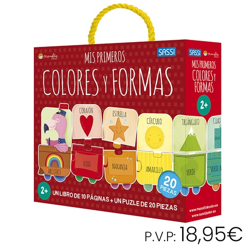 [670719] LIBRO+PUZZLE MANOLITO MIS PRIMEROS COLORES Y FORMAS 