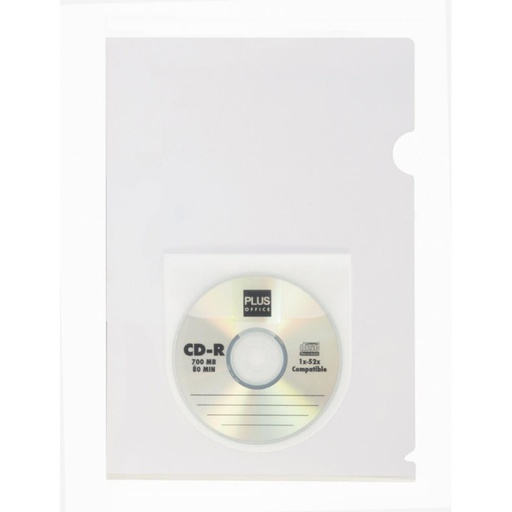 [180525] DOSSIER PLUS 114 BOLSA CD TRANSPARENTE