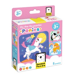 Puzzle Banana On-The-Go Ponies