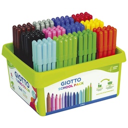 Rotulador Giotto Turbo Color School Pack 144 Rotuladores